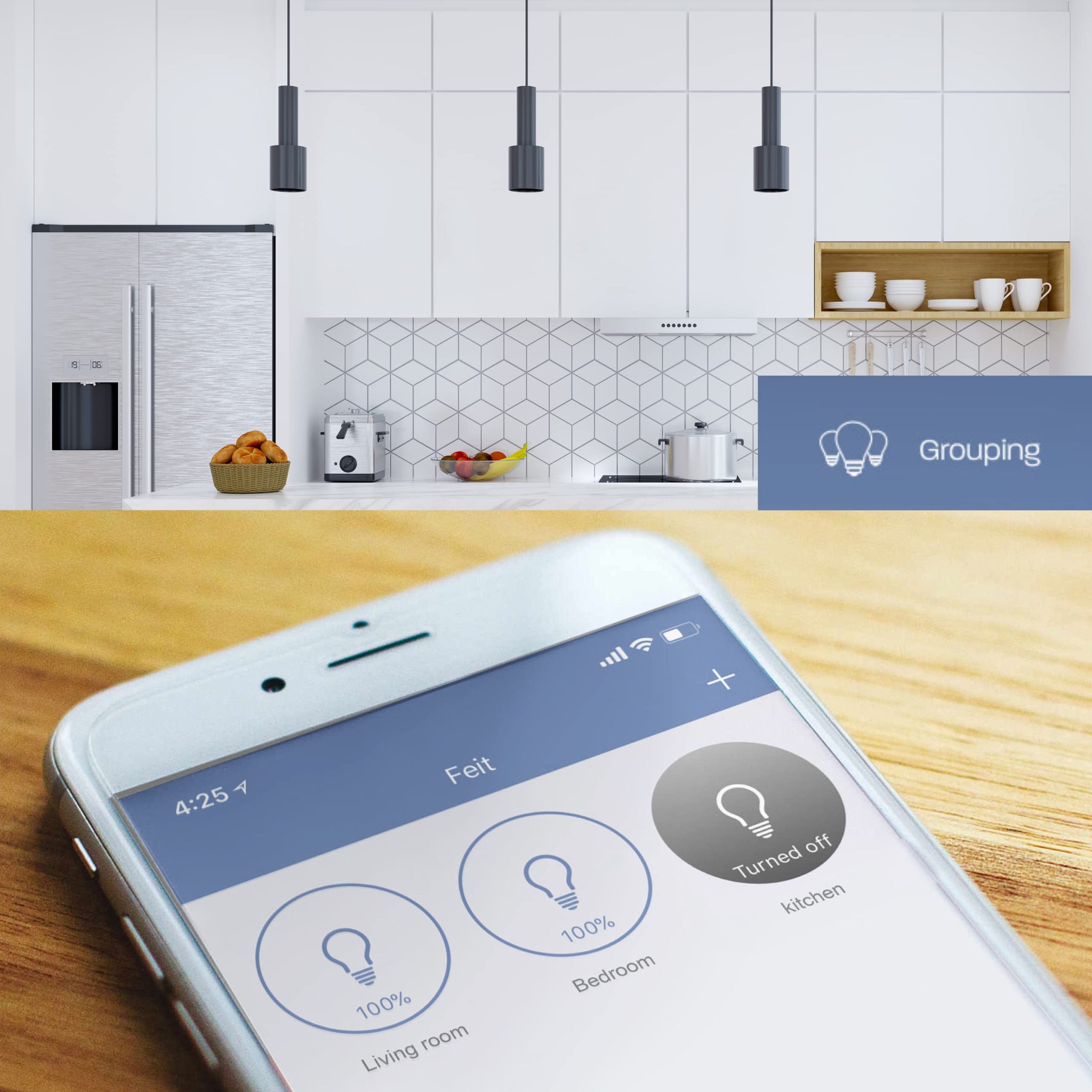 Smart RGB Color Changing LED Bulbs for Home Automation