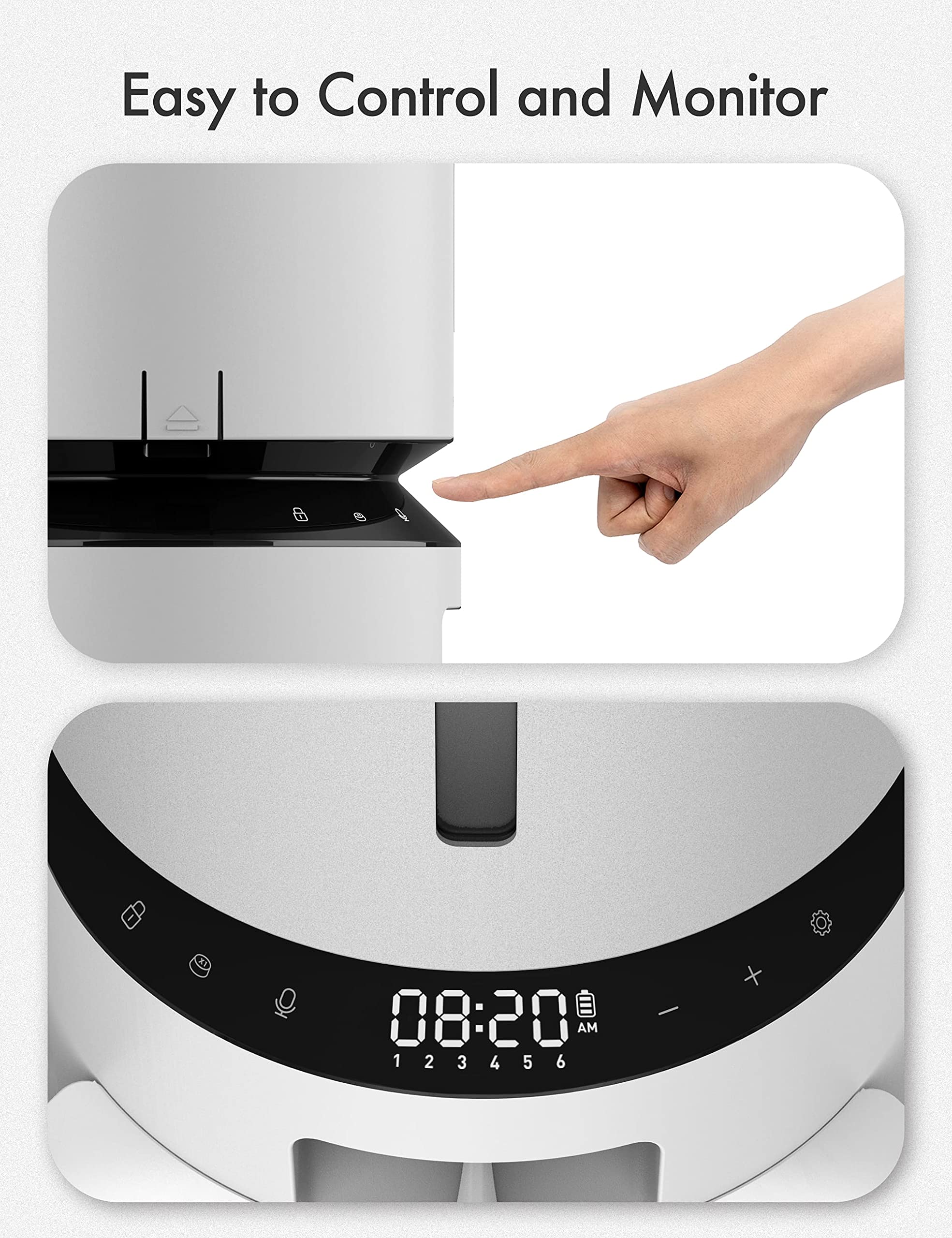 Petlibro Automatic Cat Food Dispenser for Two Pets