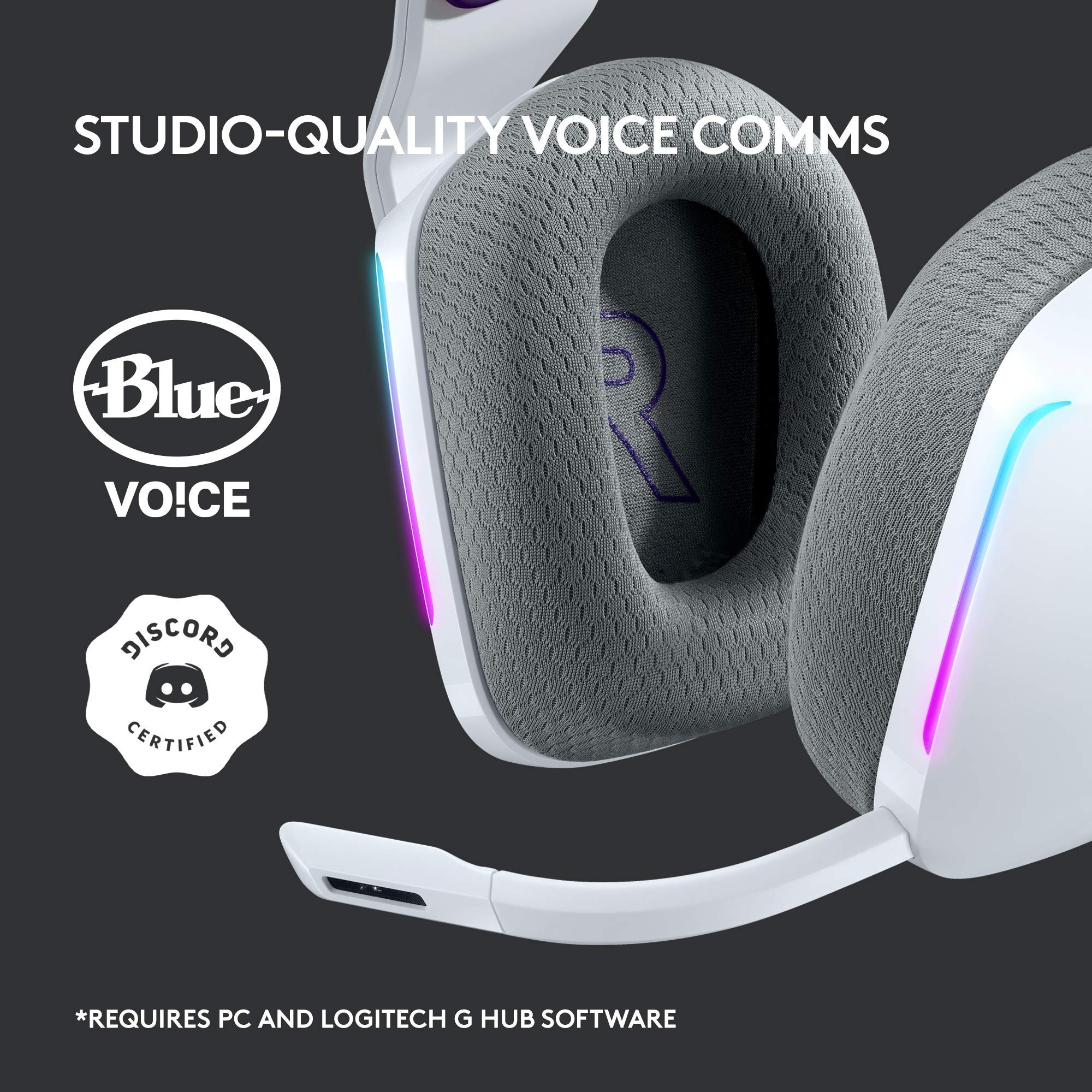 Logitech G733 Wireless Gaming Headset with Premium Audio