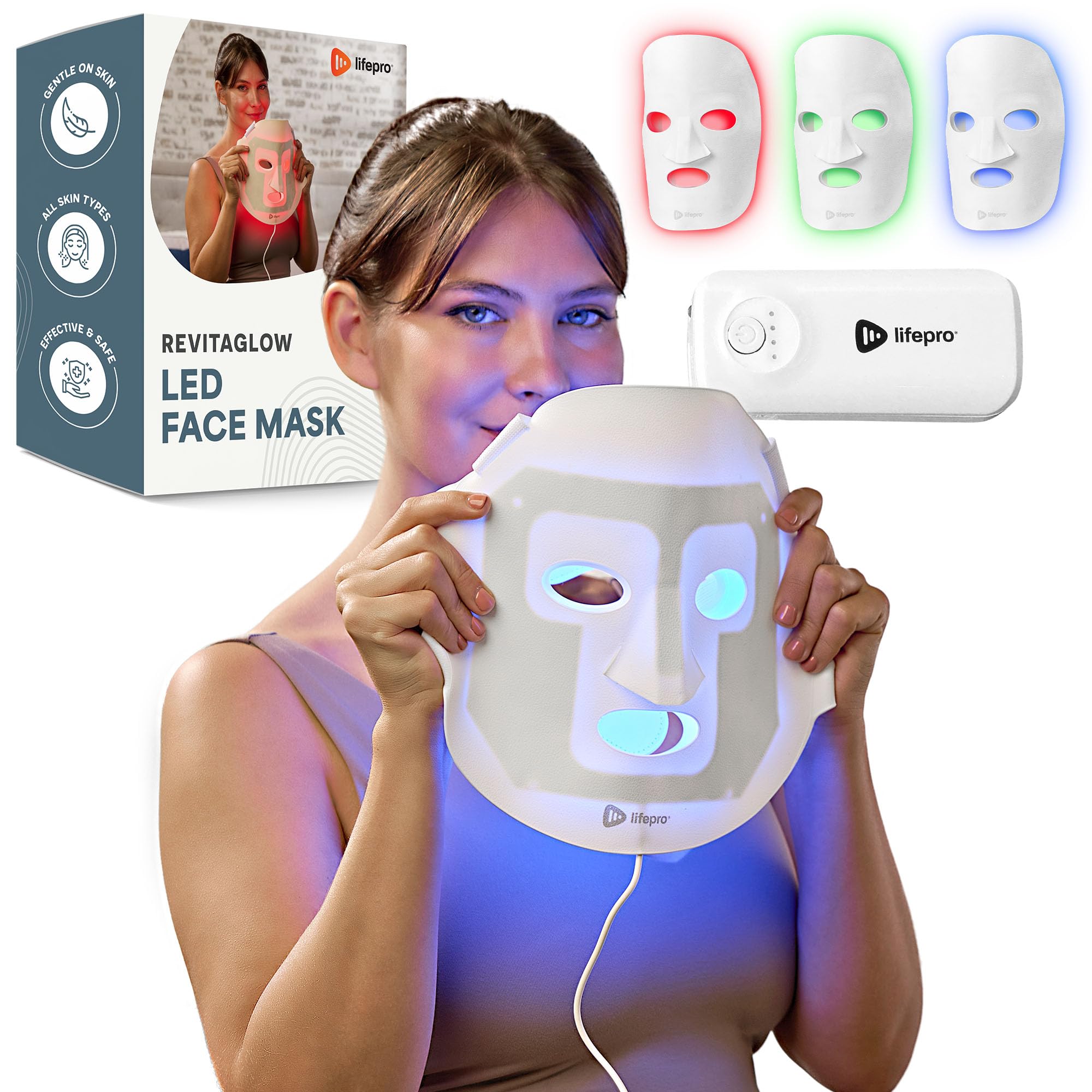 Red Light Therapy Face Mask for Youthful Skin