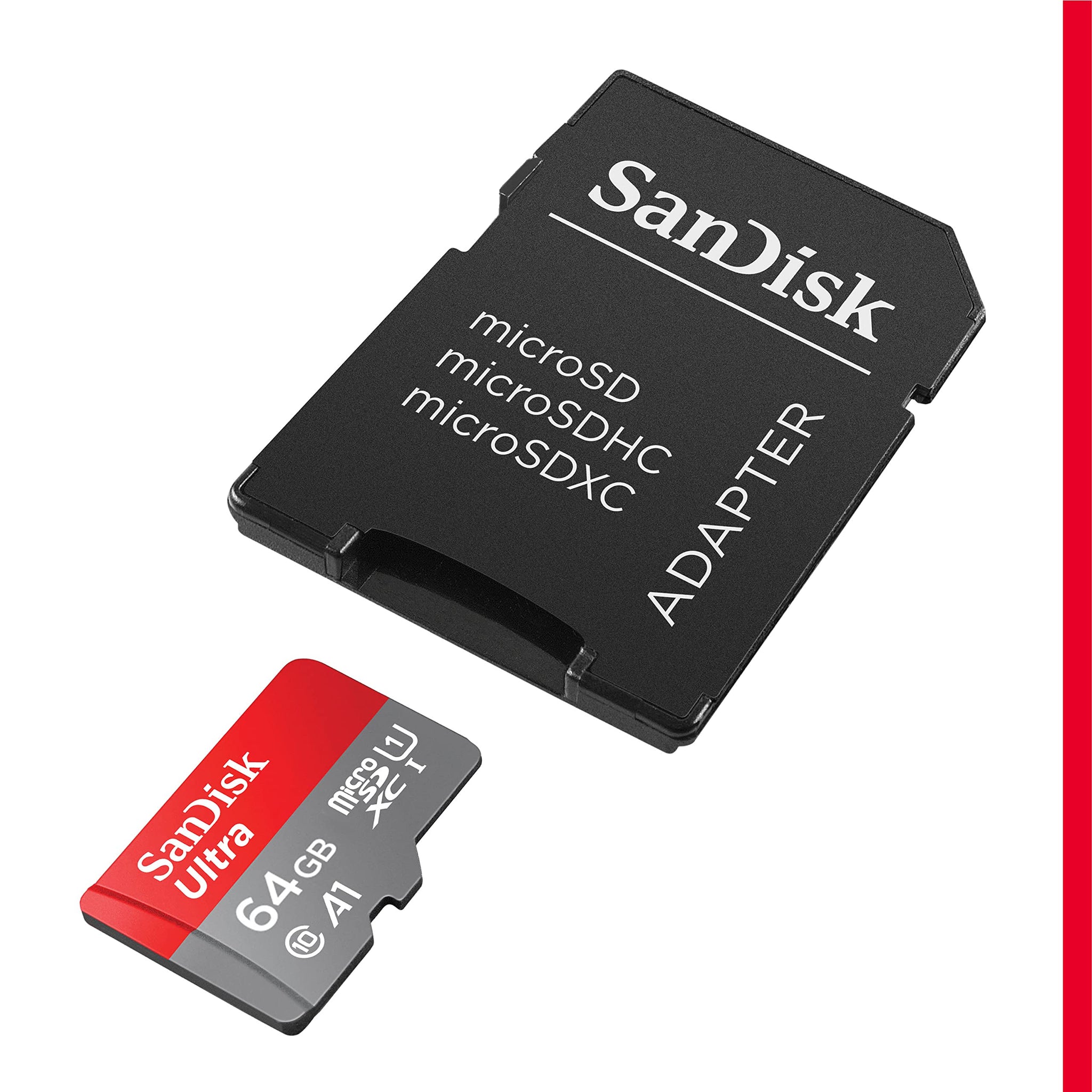 SanDisk 256GB Ultra MicroSD Card Fast Transfer Speeds