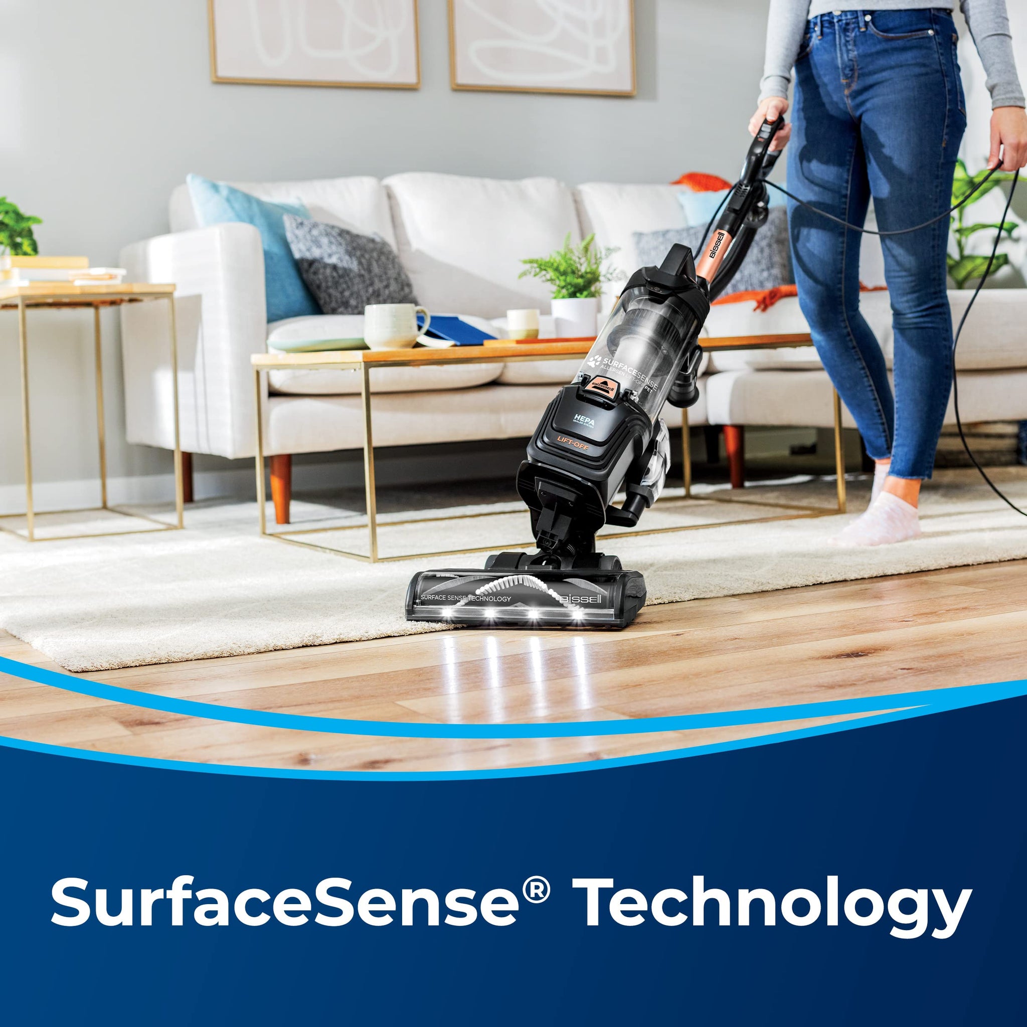 Bissell SurfaceSense Pet Vacuum with Lift-Off Technology