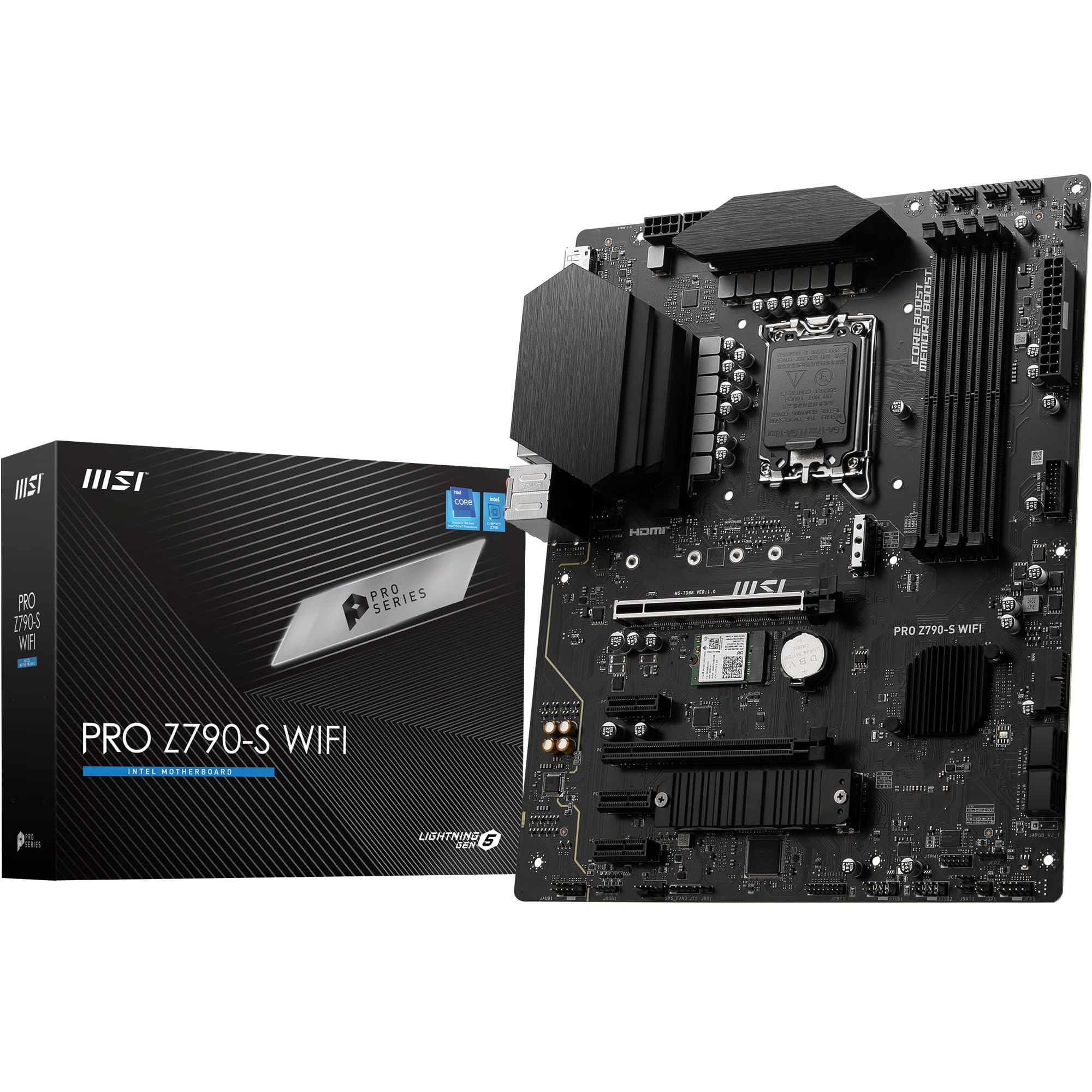 MSI PRO Z790-S WiFi Motherboard for High-Speed Gaming