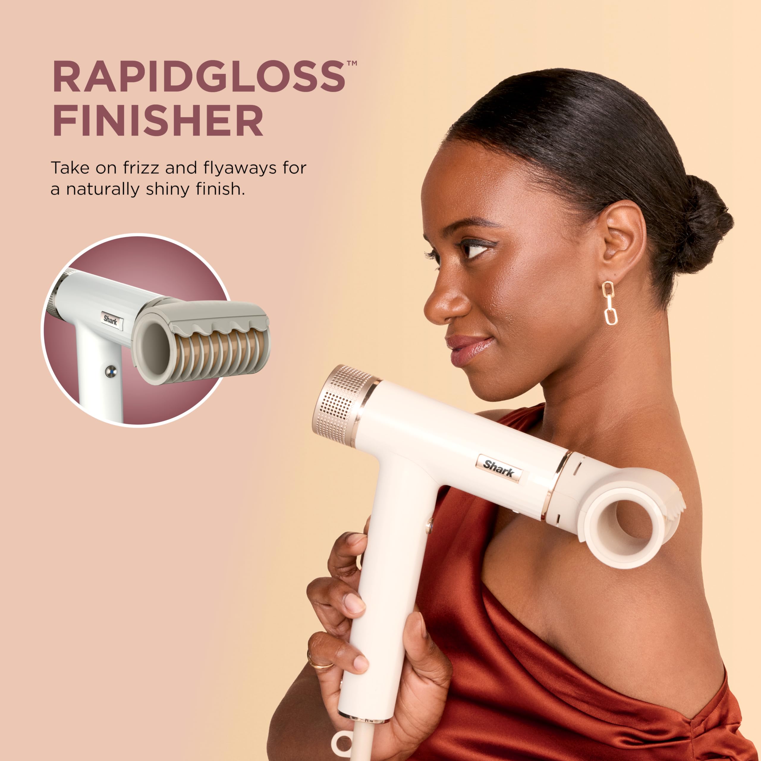Shark SpeedStyle Hair Dryer with No Heat Damage