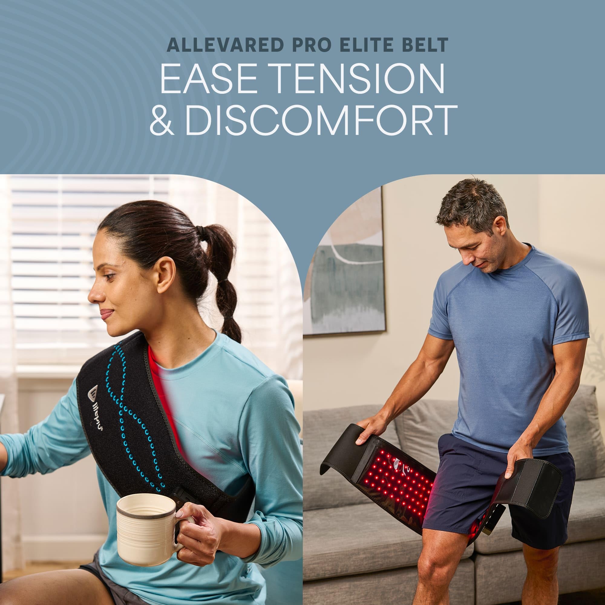 Lifepro Red Light Therapy Belt for Muscle Relaxation