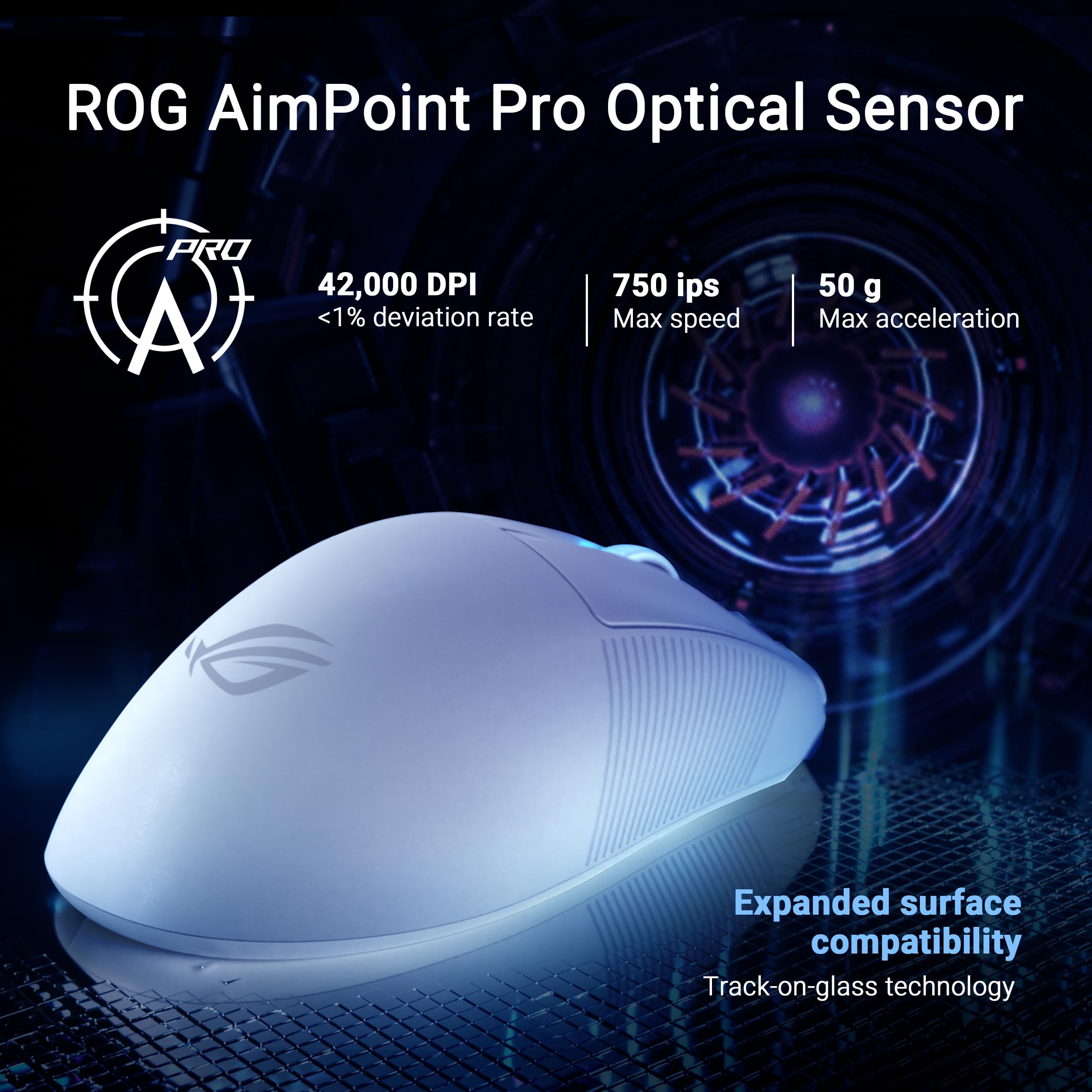 Asus ROG Keris Wireless Gaming Mouse with 36000 DPI Precision