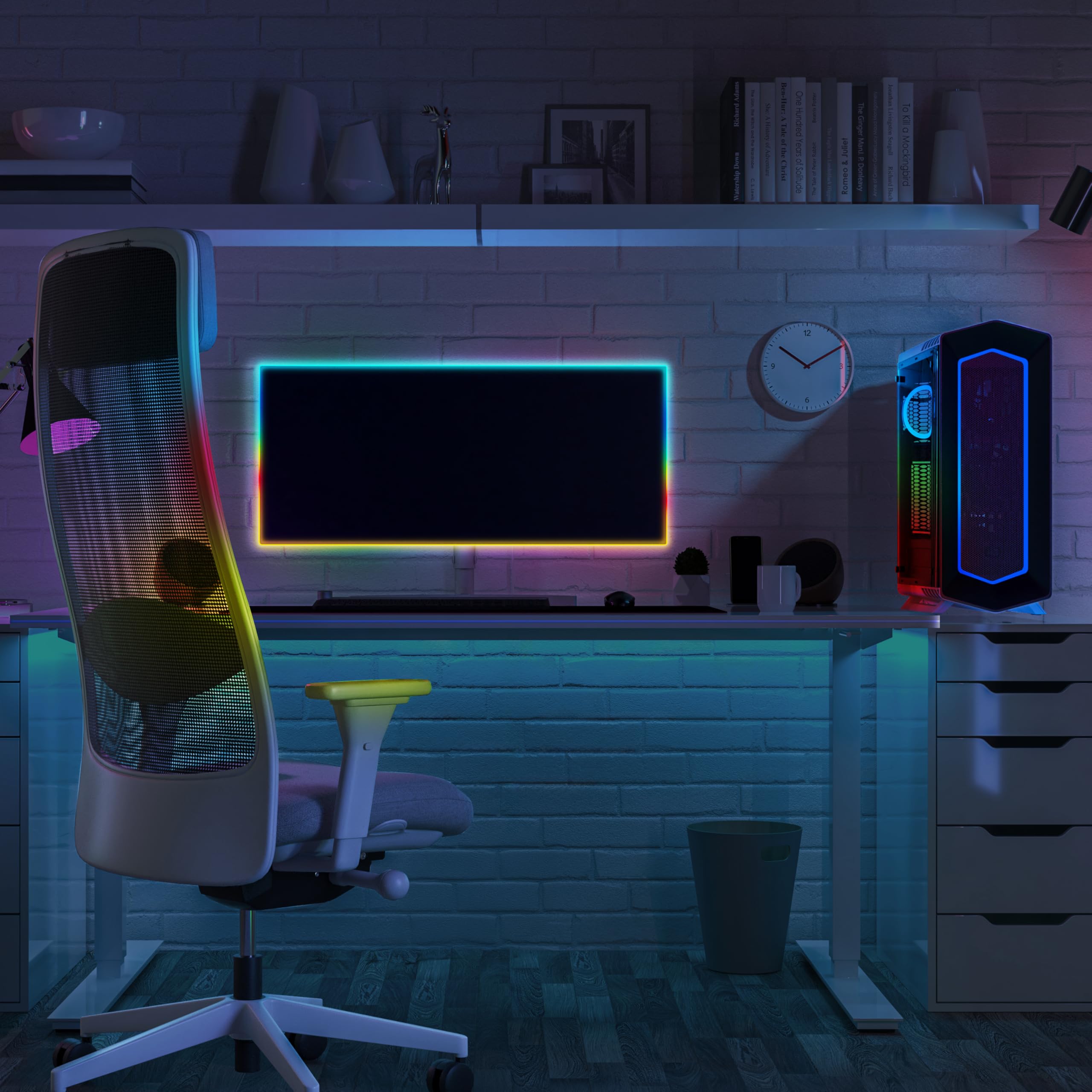 Dimmable RGB Color LED Tape Light For Indoor Ambiance