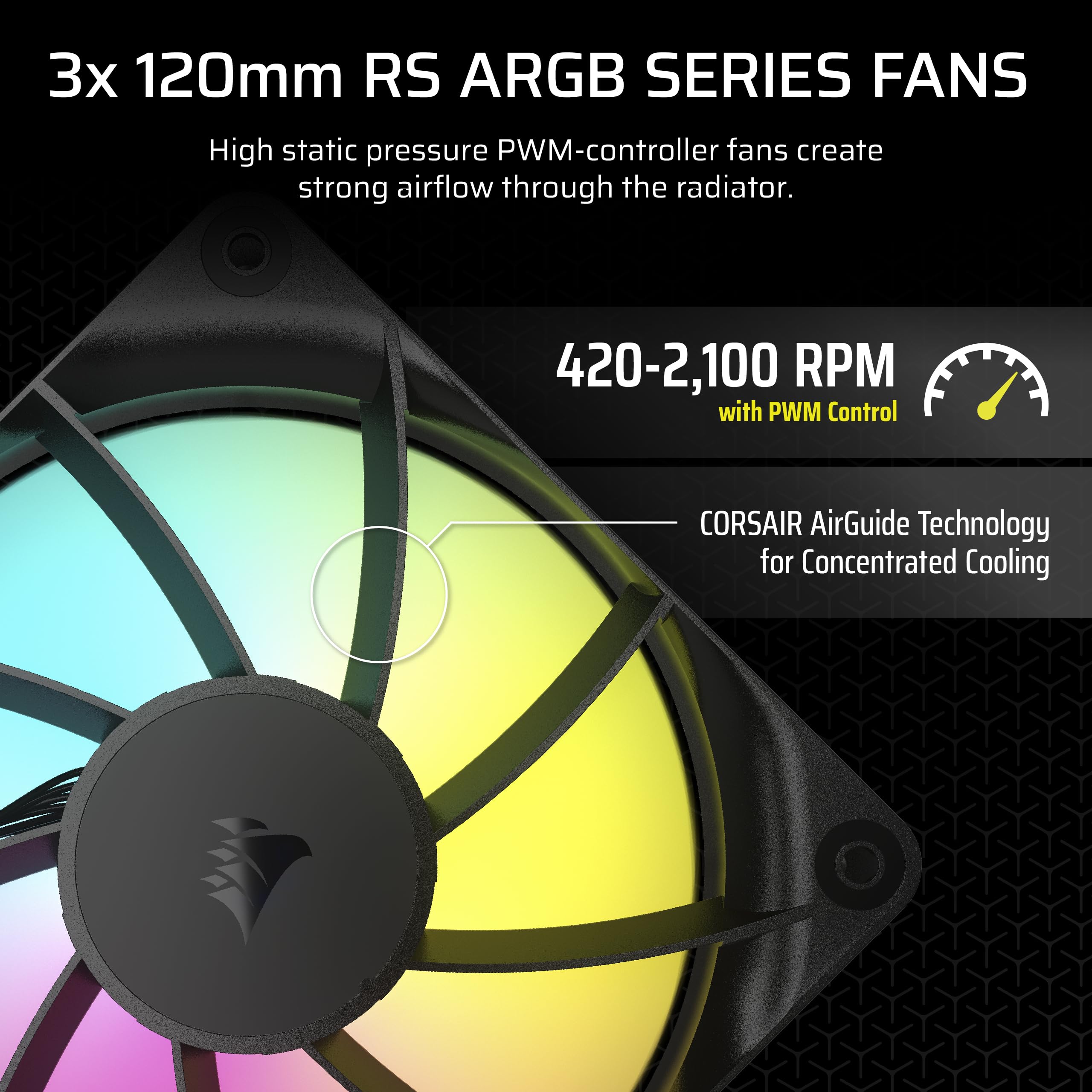 Corsair Nautilus 360 RS ARGB Liquid CPU Cooler