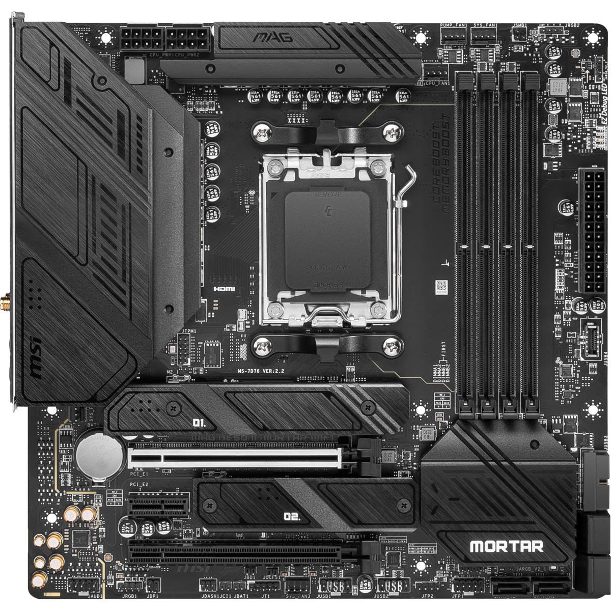 MSI MAG B650 Tomahawk WiFi Gaming Motherboard for High Performance