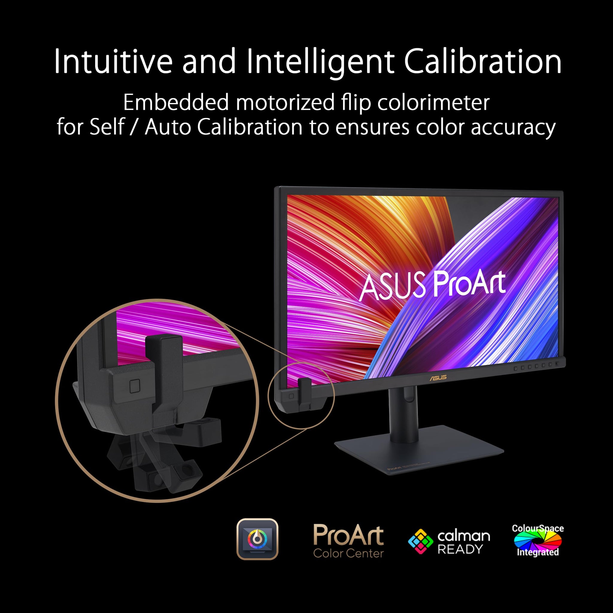 ASUS ProArt 24 Inch Monitor with 100 Percent sRGB Accuracy
