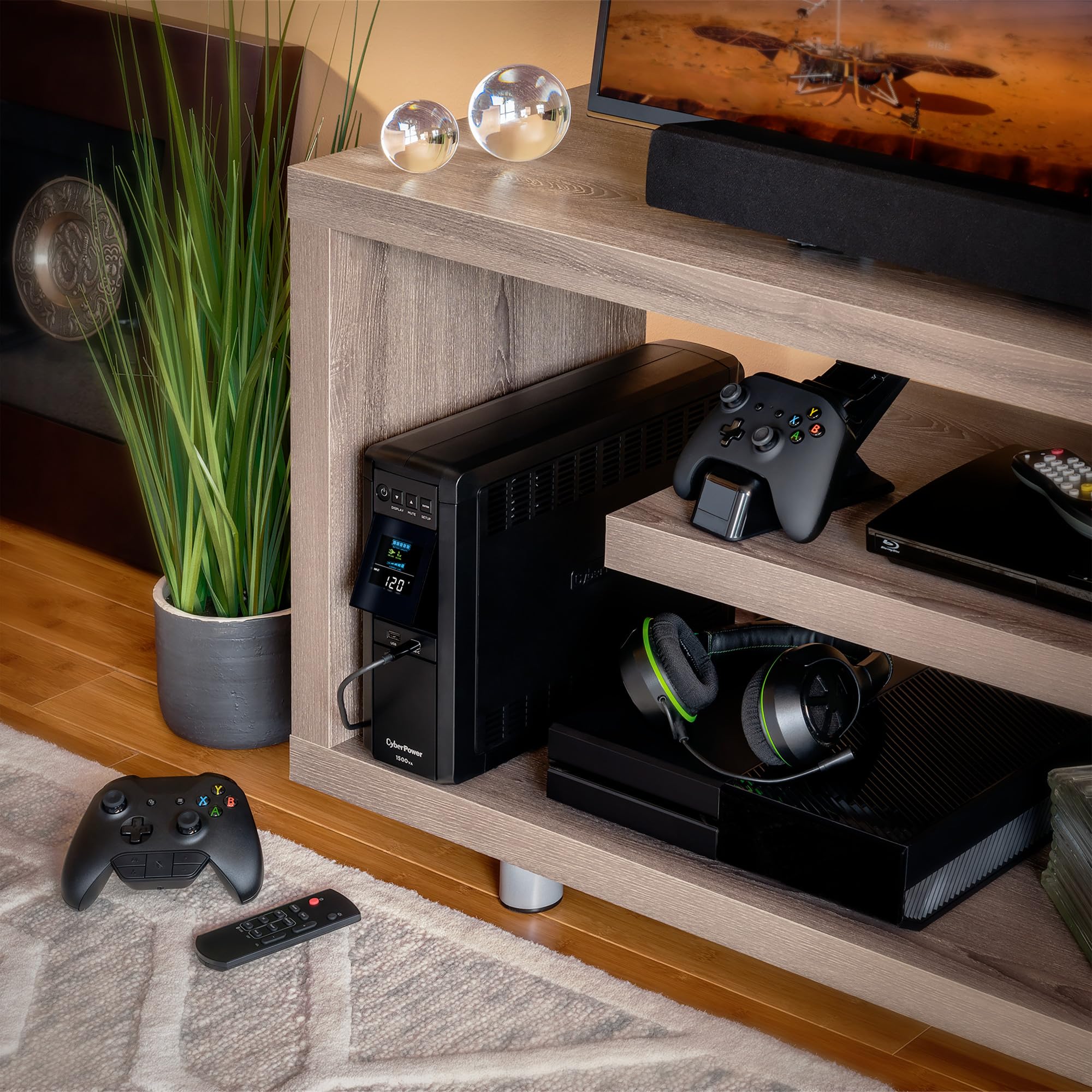 CyberPower PFC Sinewave UPS Battery Backup Surge Protection