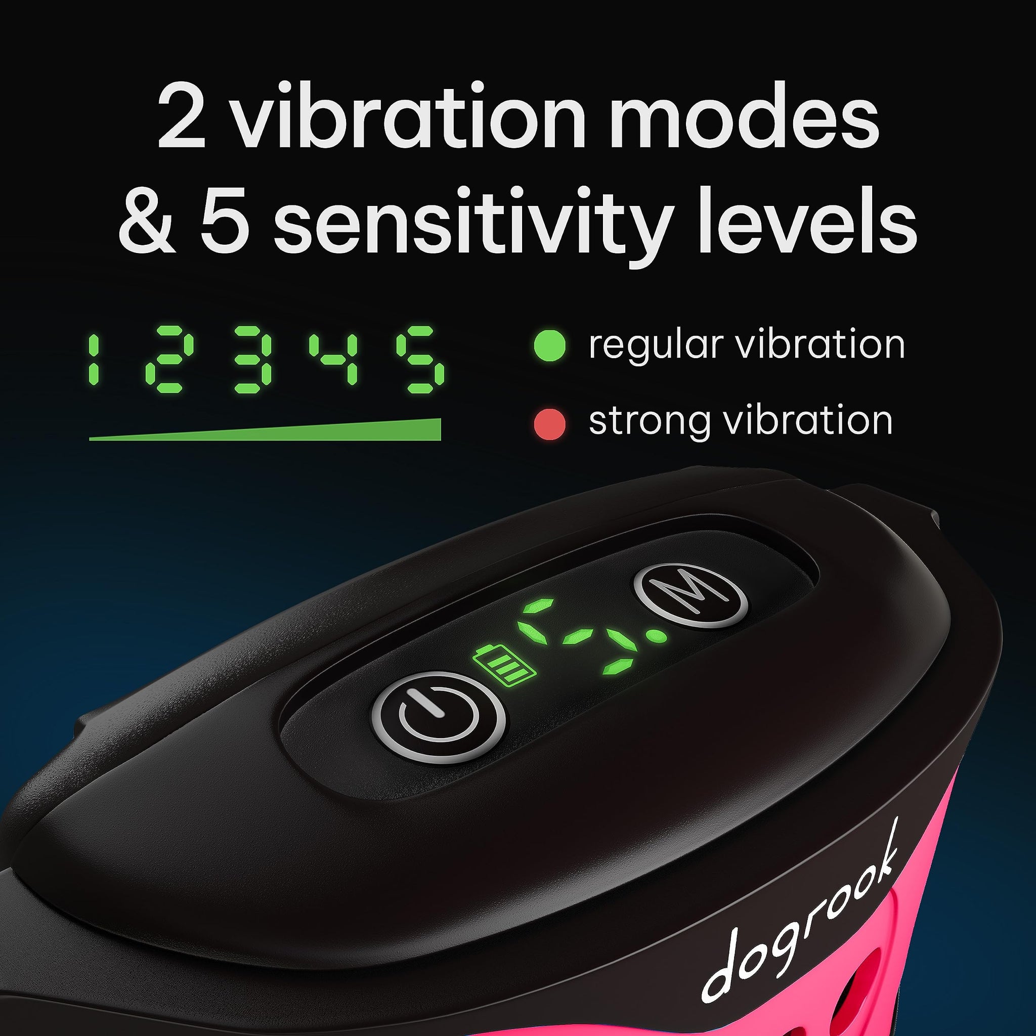 Rechargeable Dog Bark Collar with Beep and Vibration