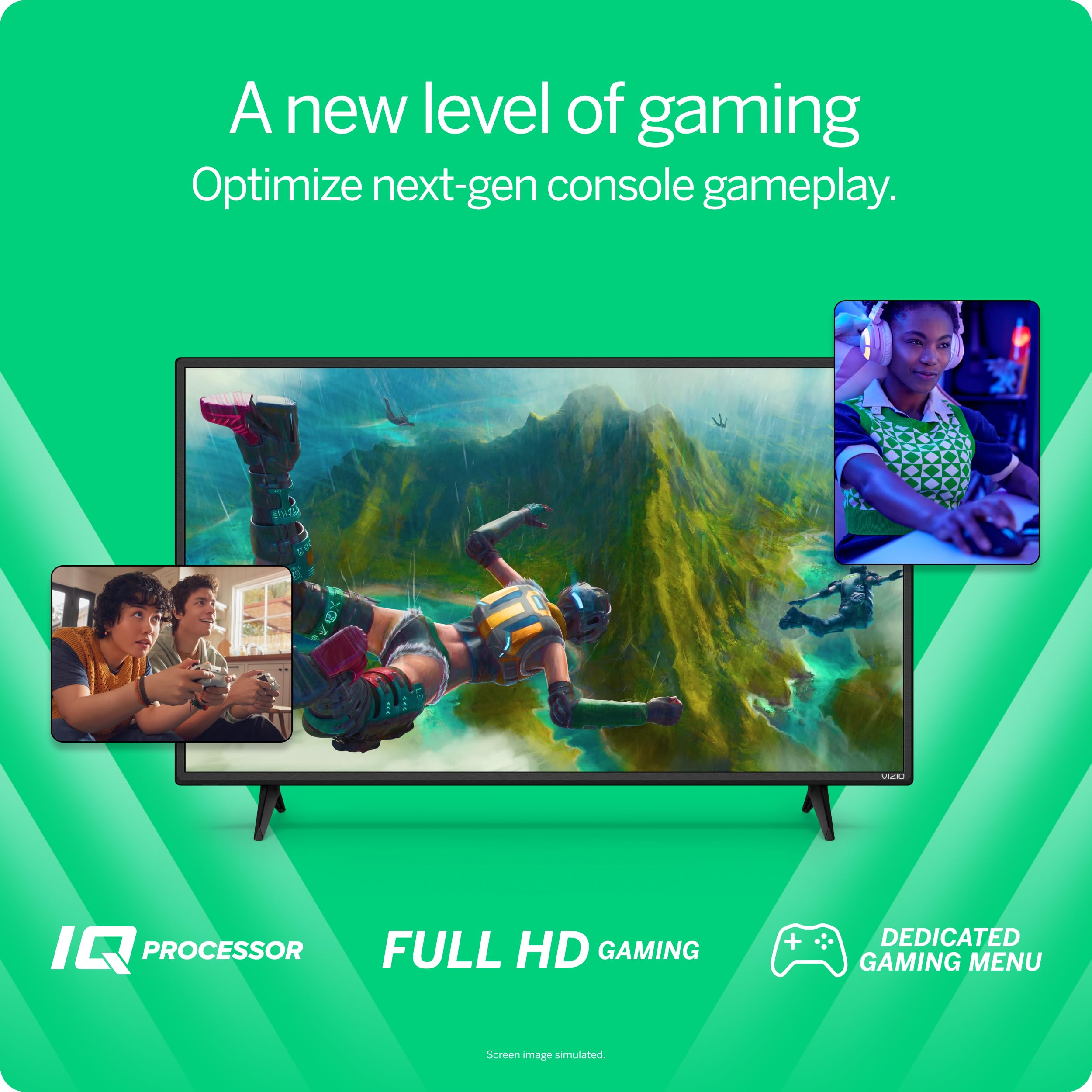 VIZIO 24 Inch Full HD Smart TV with Apple AirPlay