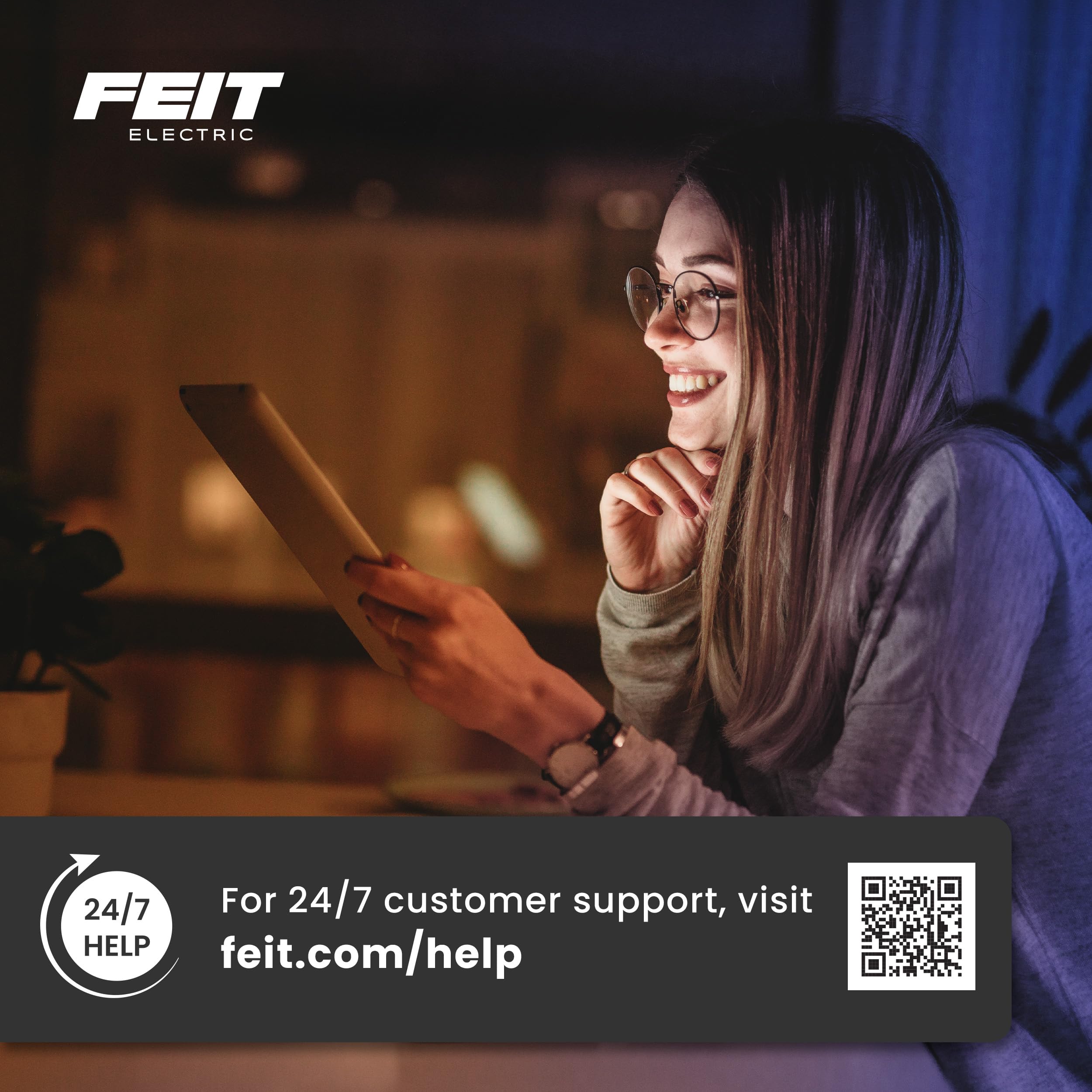 Feit Electric LED Light Bulbs 60 Watt Equivalent Dimmable
