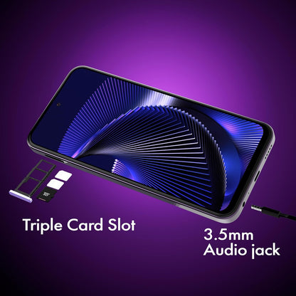 NUU N30 Unlocked Android Phone 6GB RAM 128GB Dual SIM 6.7 Inch Purple Teen