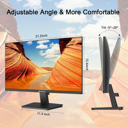 Sansui 27 Inch WQHD Gaming Monitor 180Hz 1ms DP HDMI HDR
