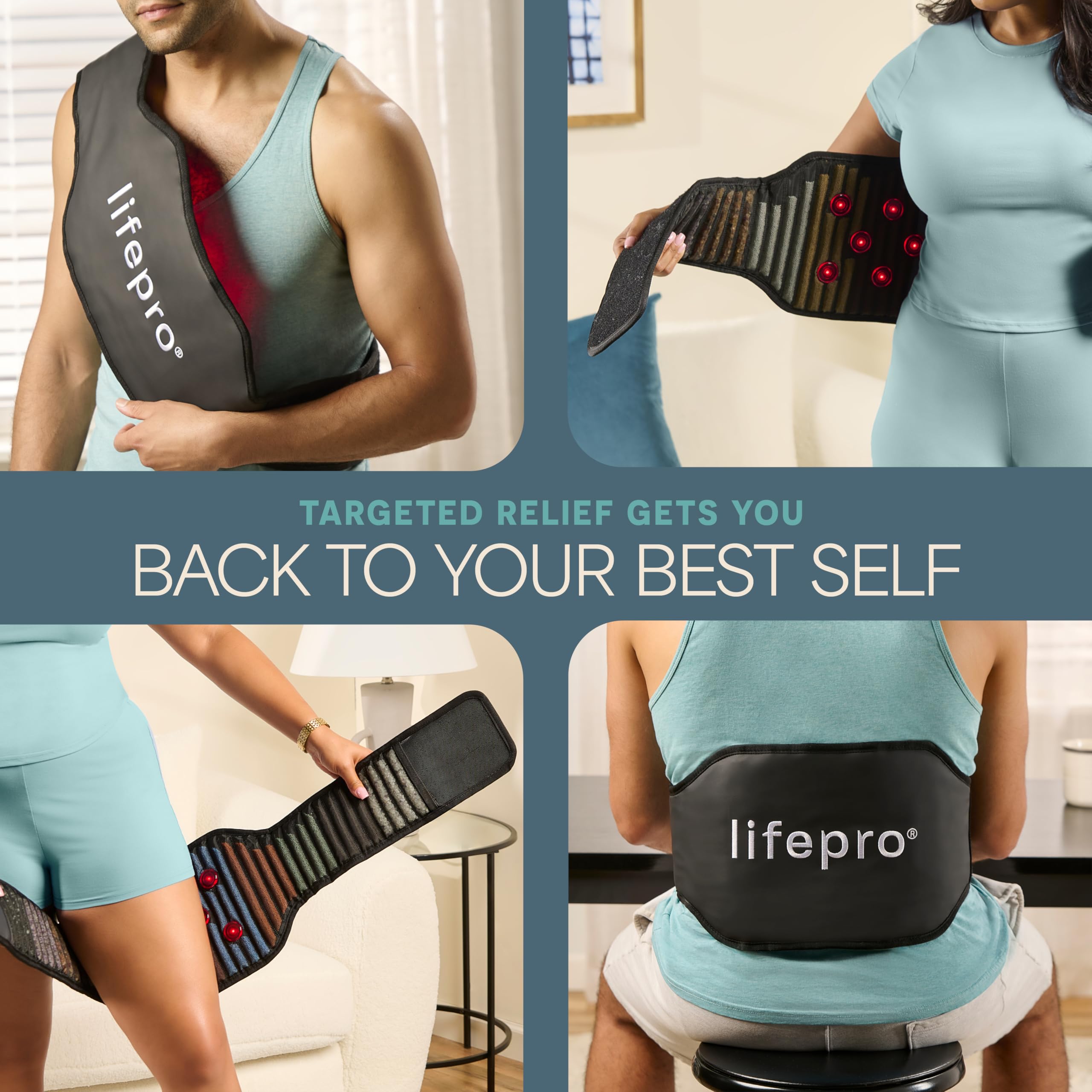 Lifepro Red Light Therapy Belt for Pain Relief