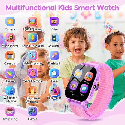 Kids Smartwatch With Educational Games And Camera HD