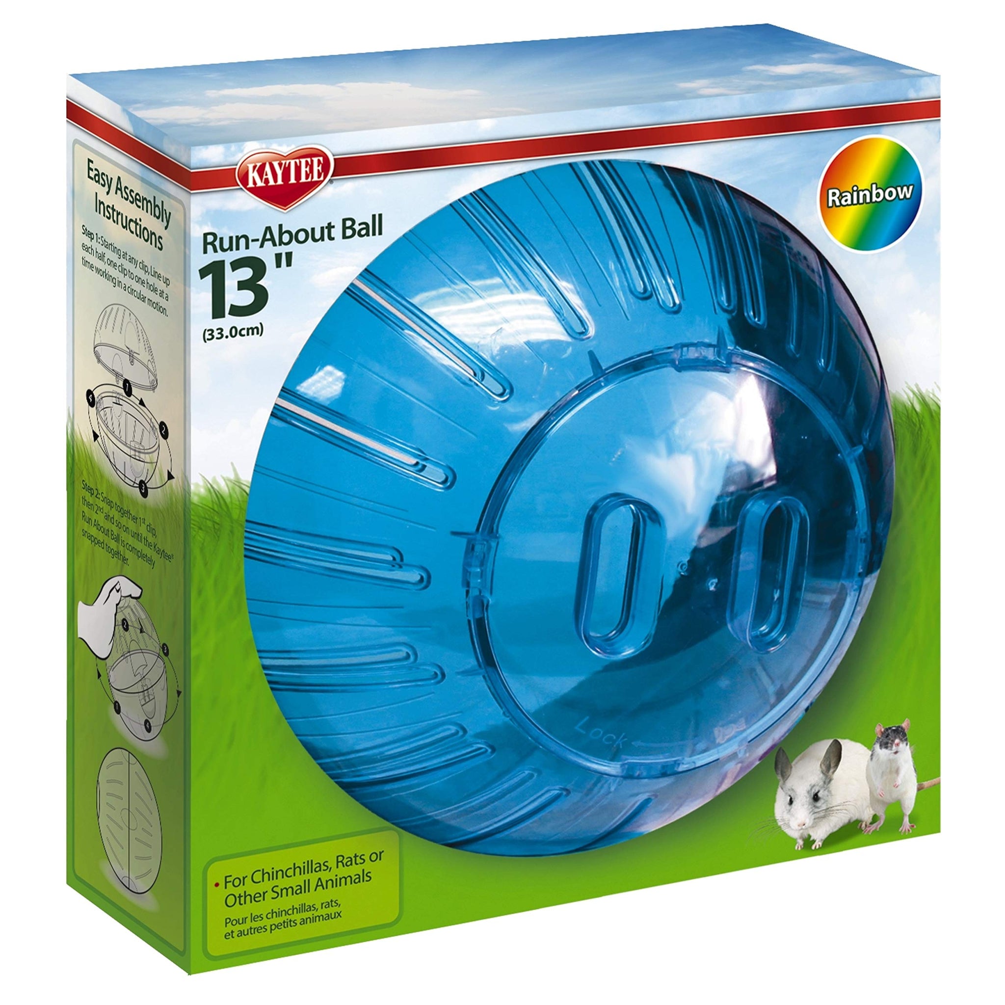 Kaytee 5 Inch Clear Exercise Ball for Dwarf Hamsters