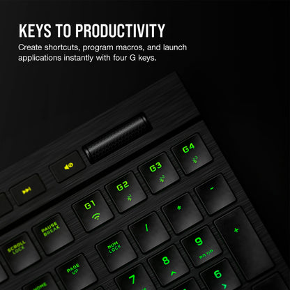 Corsair K100 RGB Gaming Keyboard with Hyper-Processing Technology