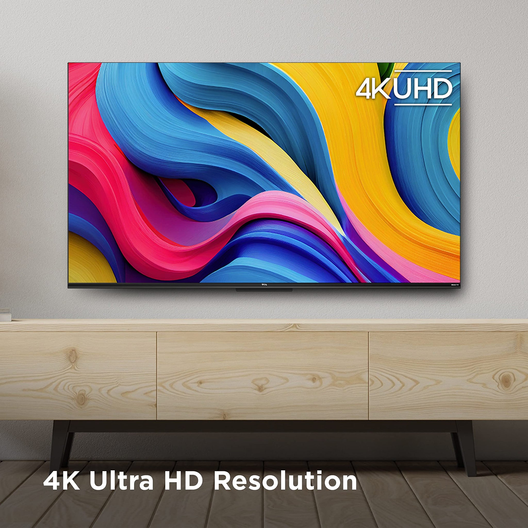 TCL 43 Inch 4K HDR Smart TV with Voice Control