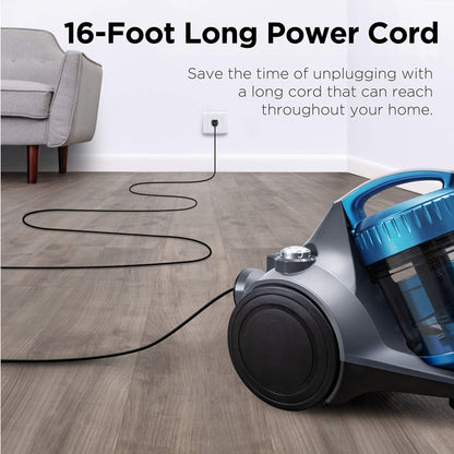 Eureka WhirlWind Bagless Canister Vacuum 2.5L Lightweight