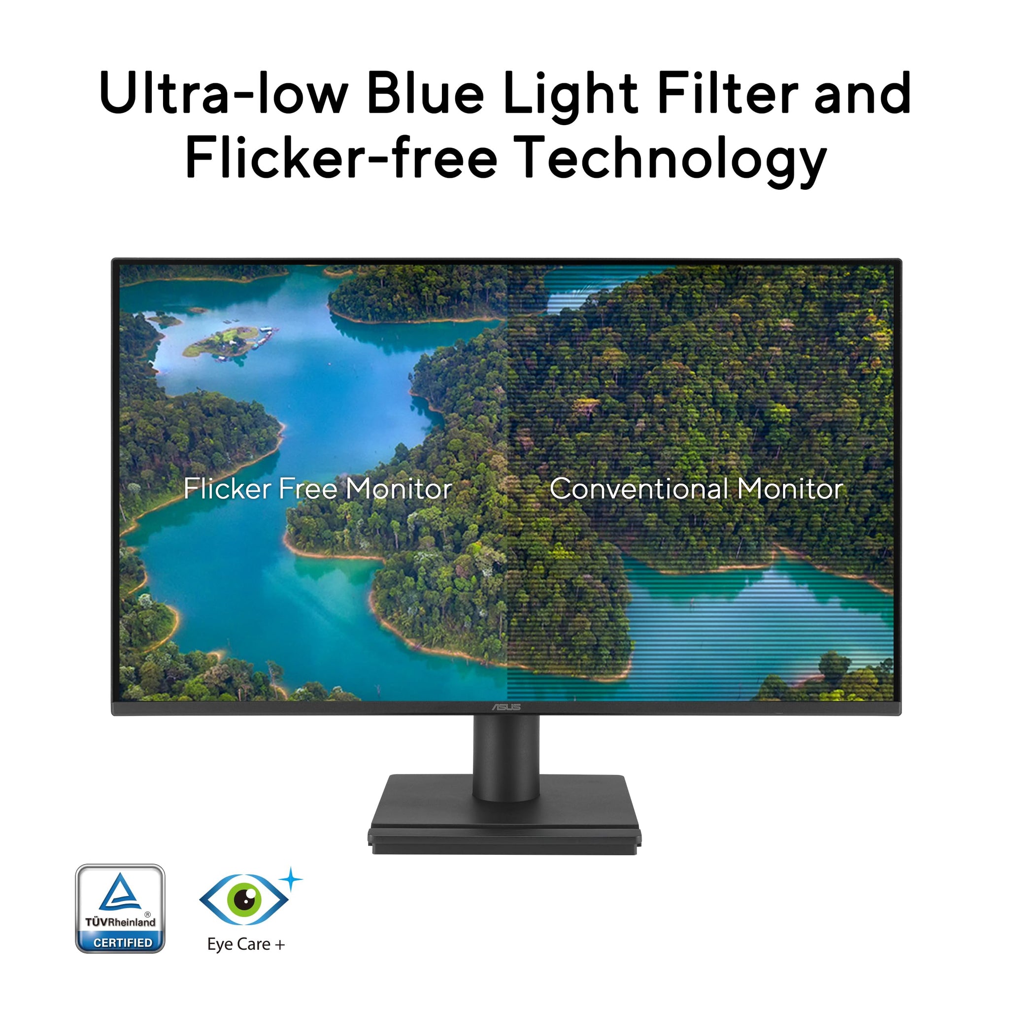 ASUS 24 Inch Full HD Eye Care Monitor with 120Hz Refresh Rate