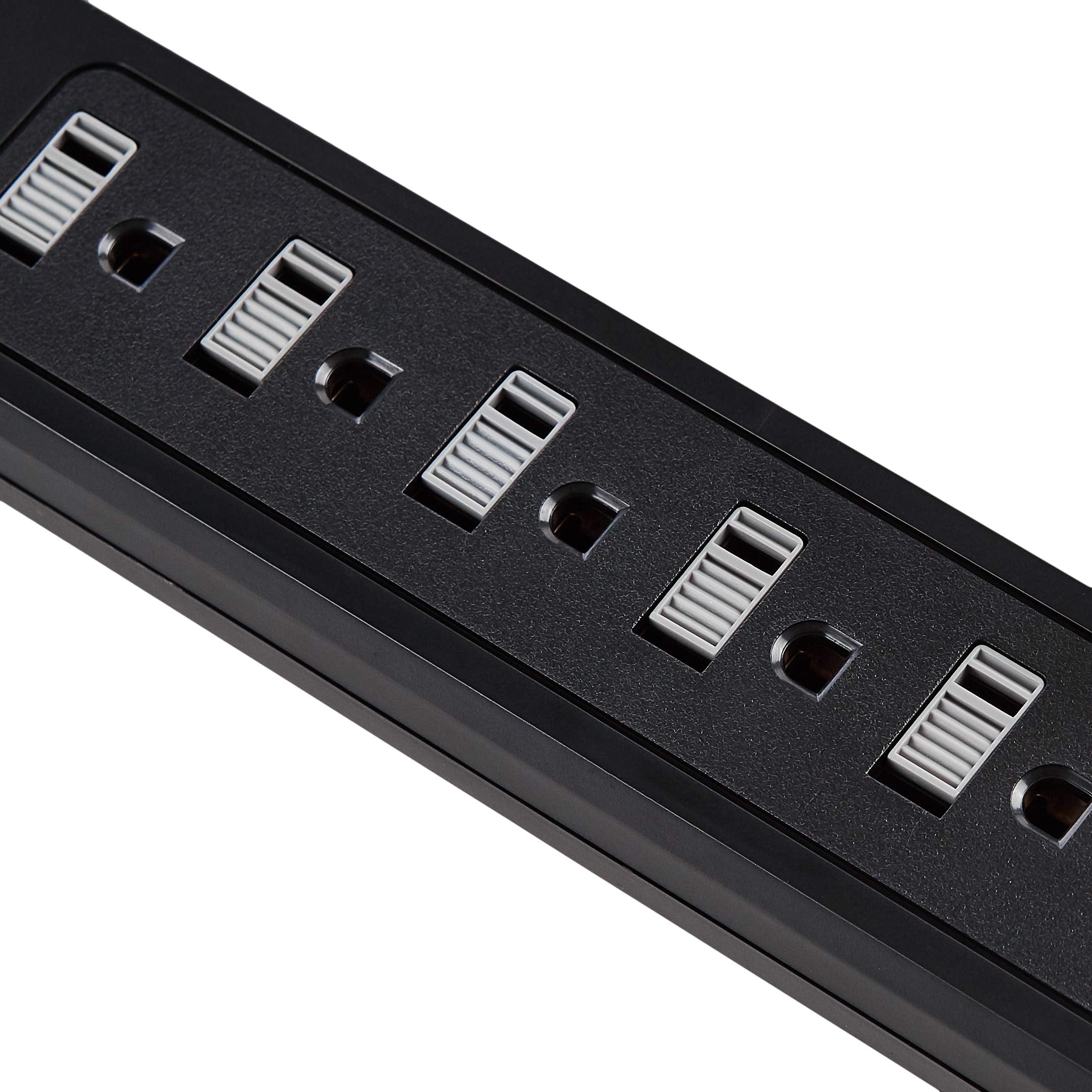 Amazon Basics Surge Protector Power Strip With USB Ports
