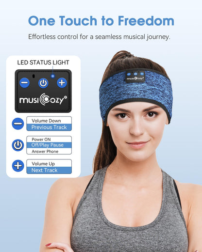 Sleep Headphones Headband Bluetooth 5.4 Wireless Earphones