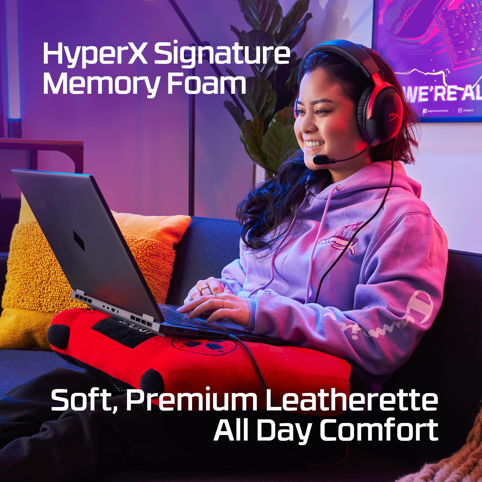 HyperX Cloud III Wired Gaming Headset with Superior Comfort