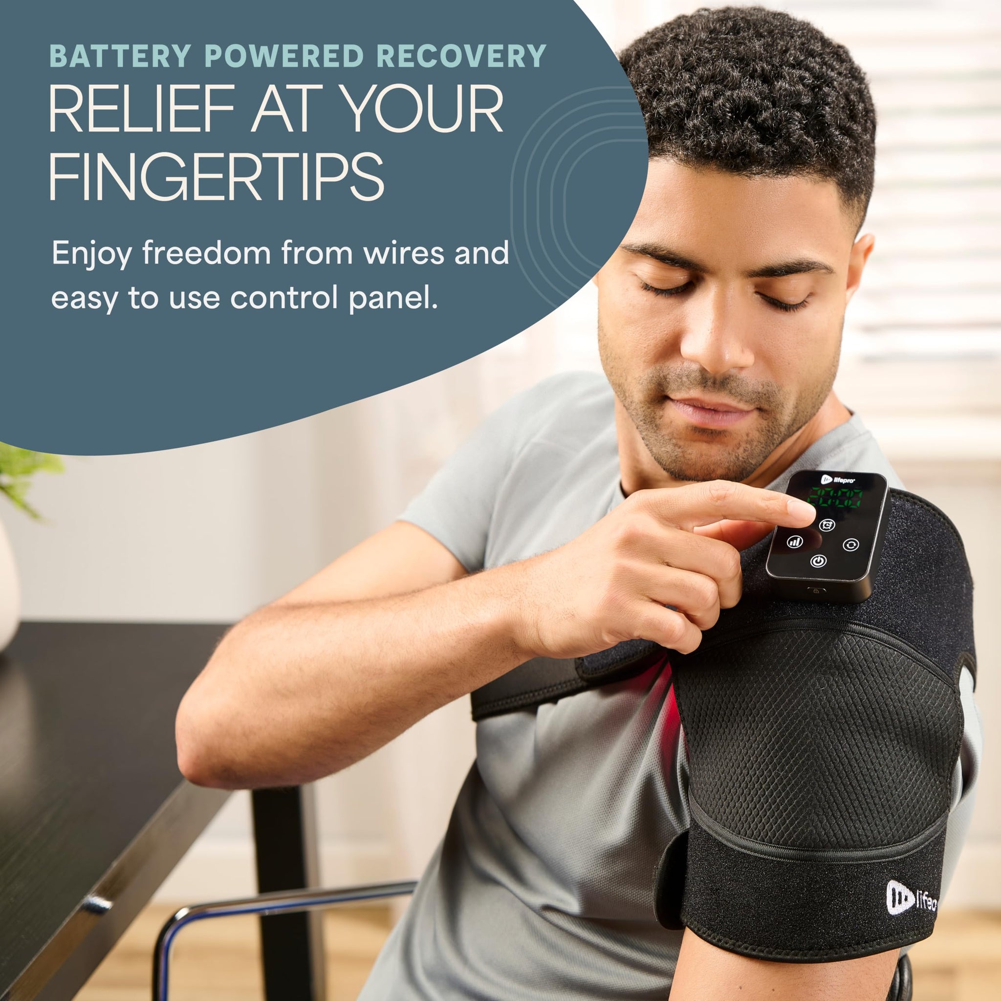 Portable Red Light Therapy Knee Brace for Pain Relief