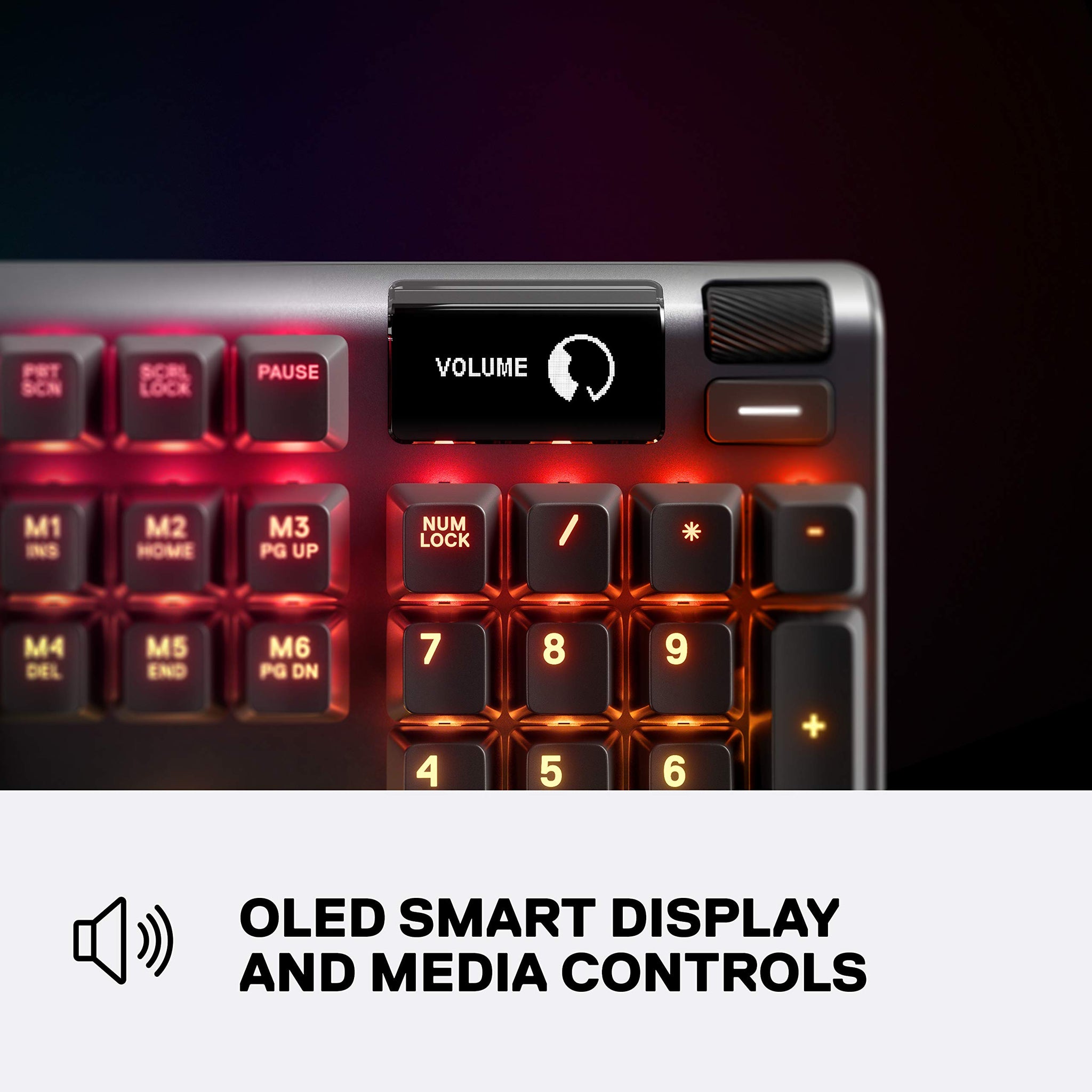 SteelSeries Apex 3 RGB Gaming Keyboard with Water Resistance