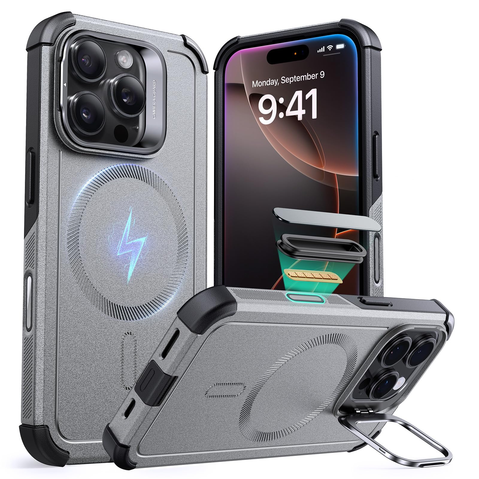 ESR iPhone 16 Pro Case with Military-Grade Protection