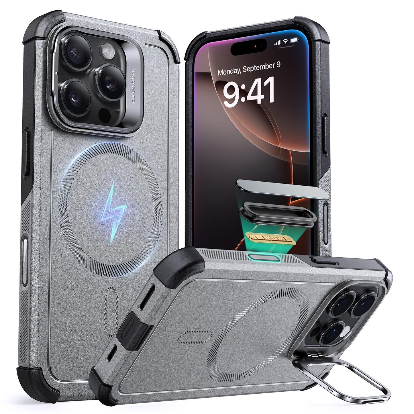 ESR iPhone 16 Pro Case with Military-Grade Protection