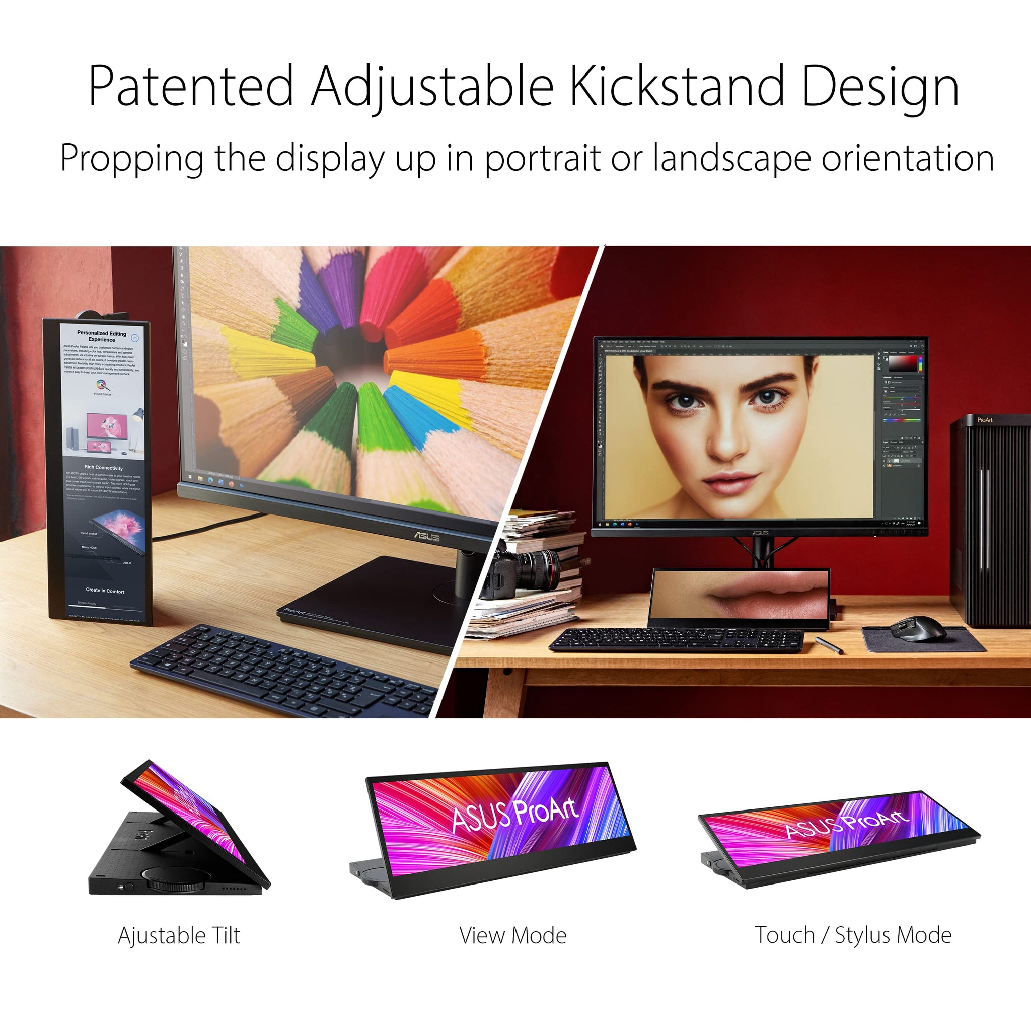 ASUS ProArt 24 Inch Monitor with 100 Percent sRGB Accuracy