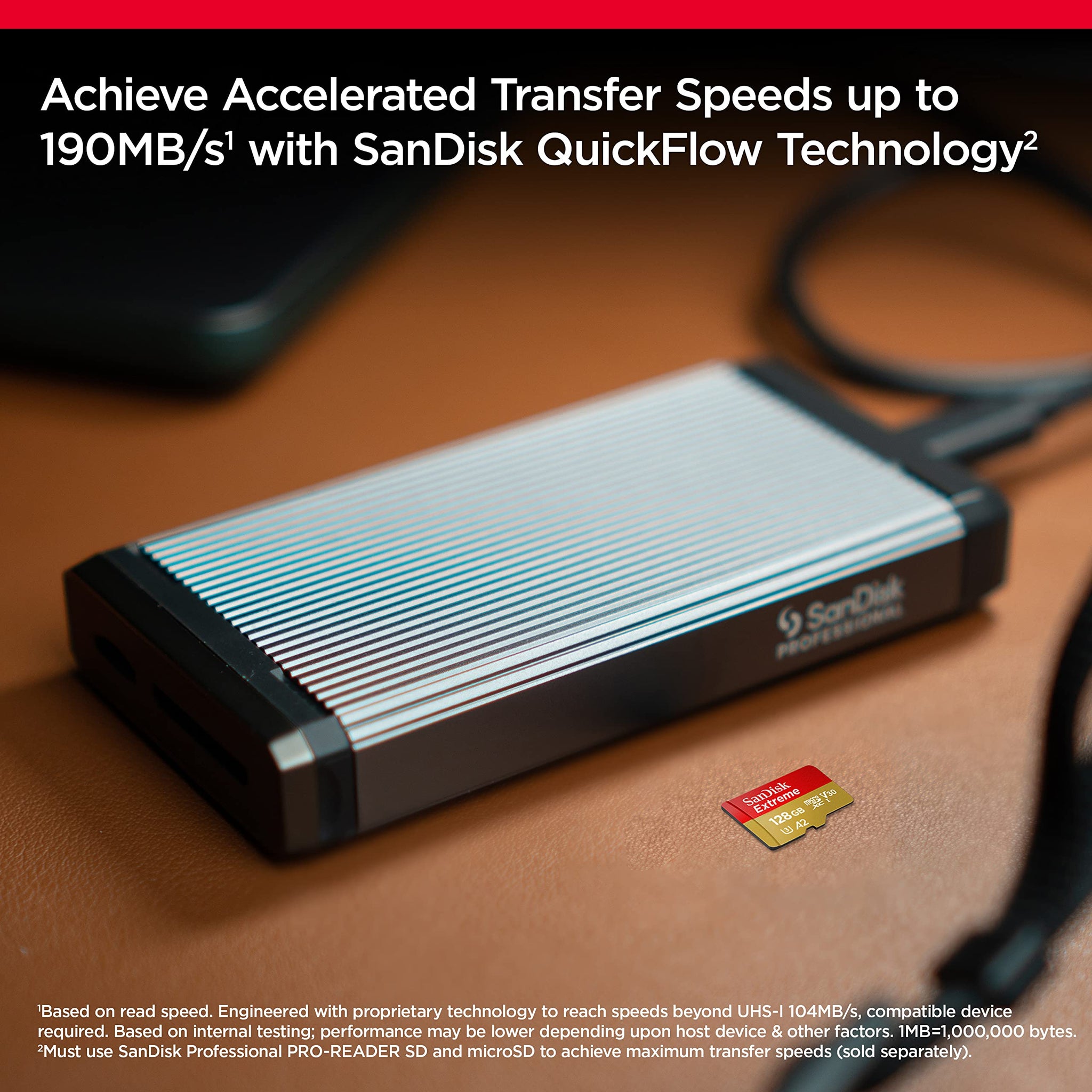 SanDisk 256GB Extreme MicroSDXC Card for Fast Transfers