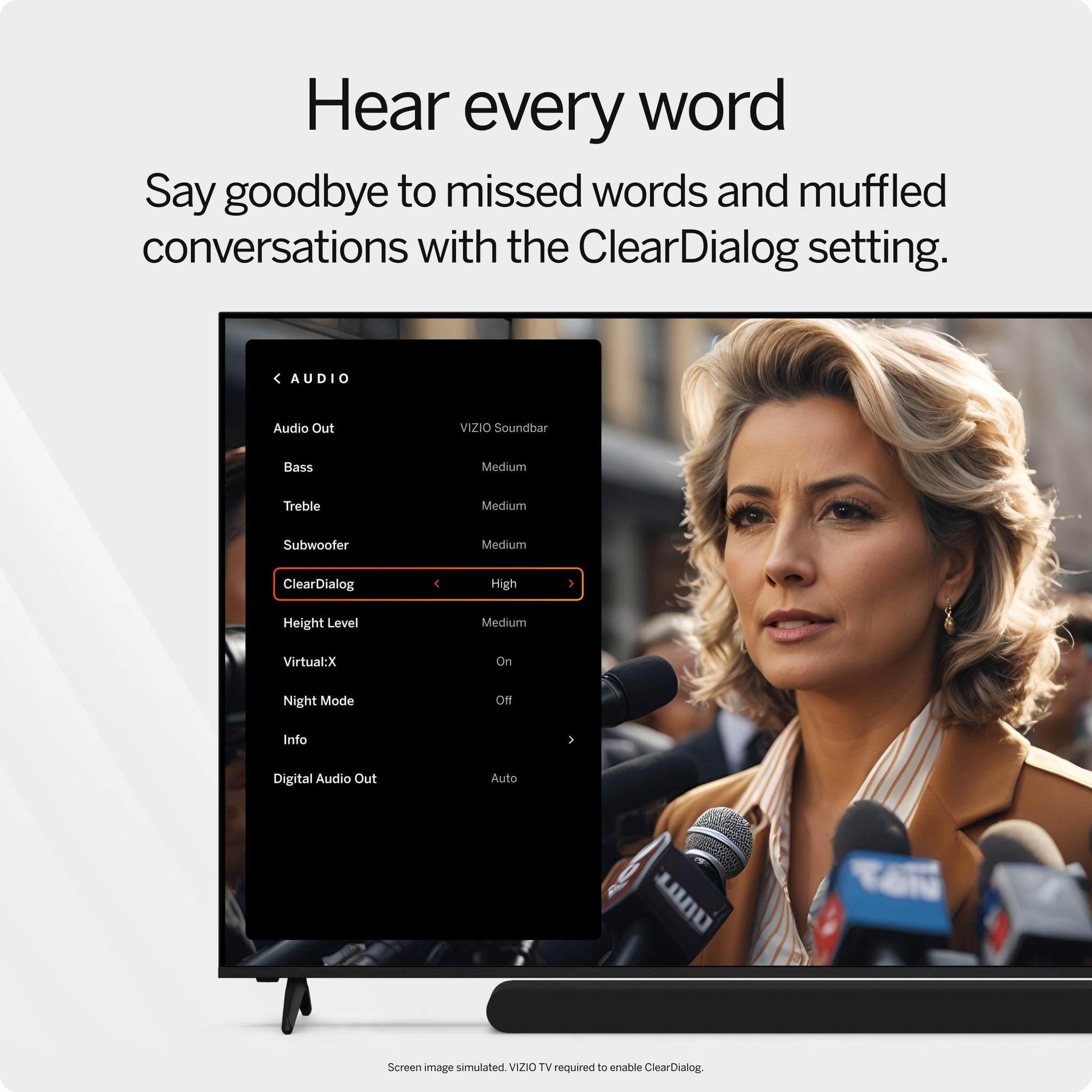 VIZIO 5.1 Surround Soundbar with Immersive Dolby Atmos