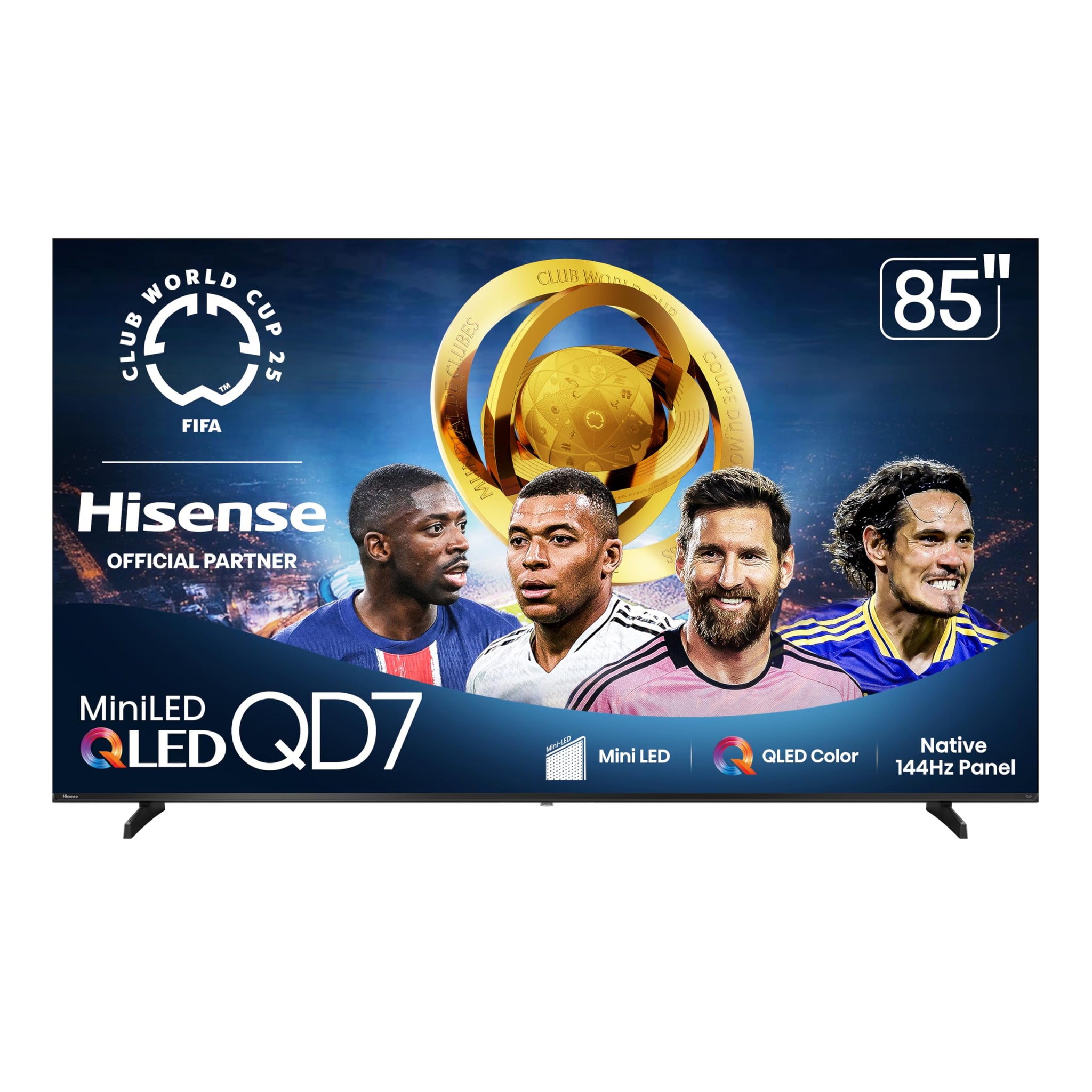 Hisense 50 Inch QLED Mini LED Smart TV with Dolby Vision