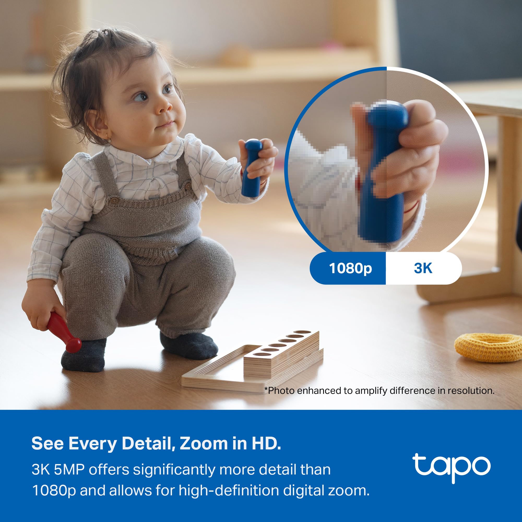 TP-Link Tapo 2K QHD Pan Tilt Security Camera