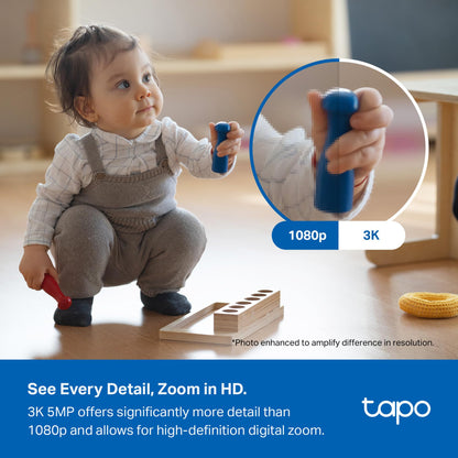 TP-Link Tapo 2K QHD Pan Tilt Security Camera