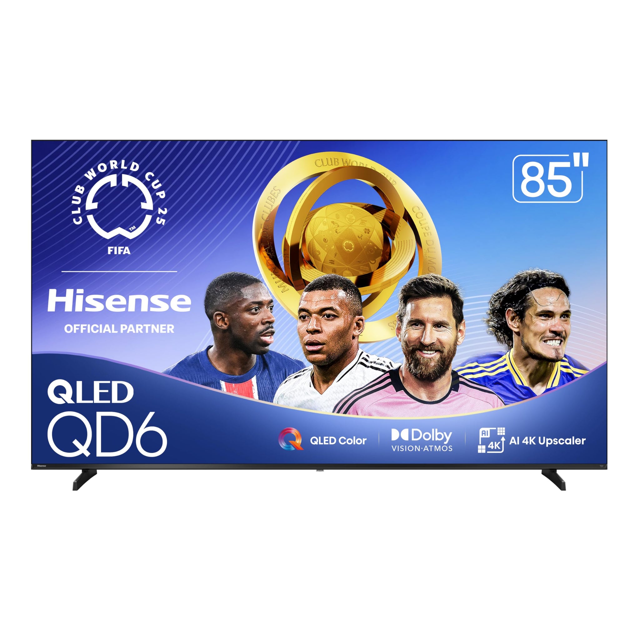 Hisense 55 Inch QLED 4K Smart TV with Dolby Vision