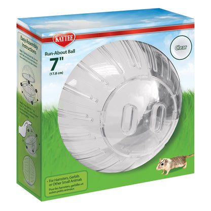 Kaytee 5 Inch Clear Exercise Ball for Dwarf Hamsters