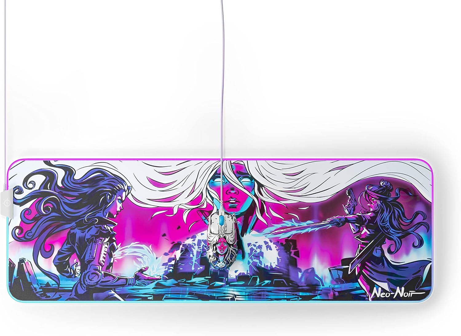 SteelSeries QcK Edge Gaming Mouse Pad Durable Smooth Surface