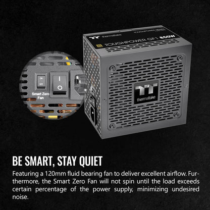 Thermaltake Toughpower GX2 600W Power Supply With Gold Efficiency