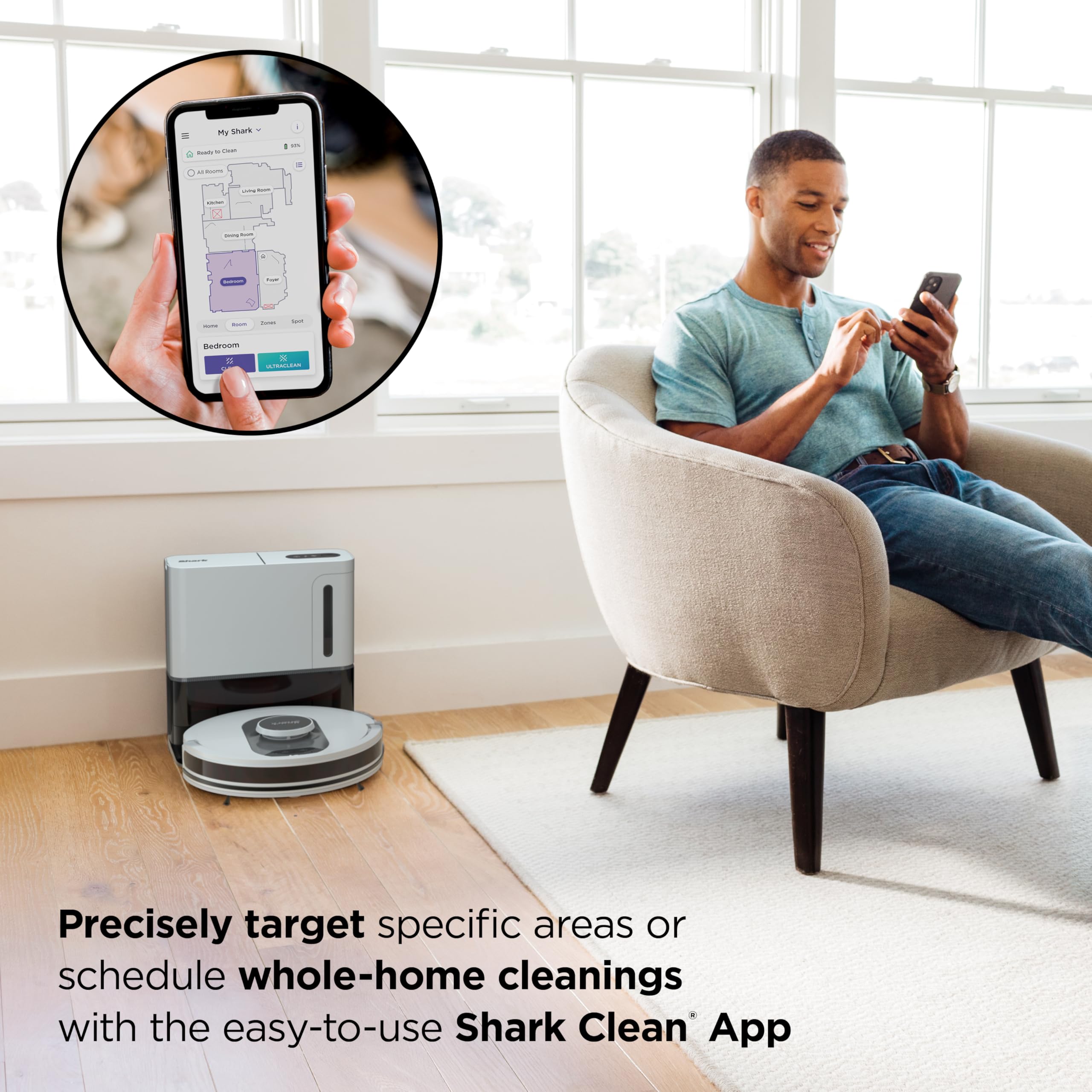 Shark AI Ultra Robot Vacuum with Self Emptying Base