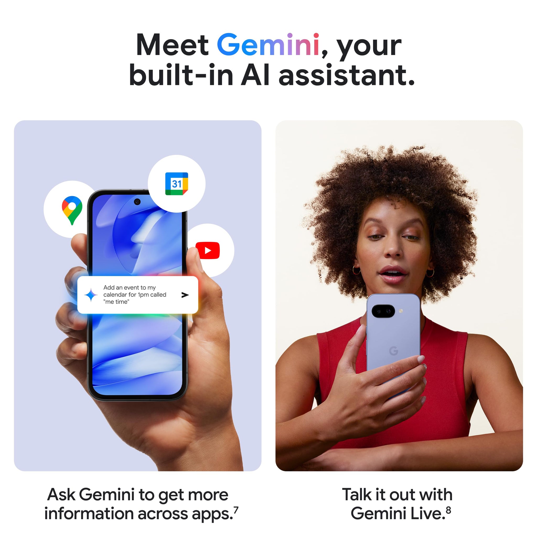 Pixel 9a Unlocked Android Smartphone With AI Photo Editing