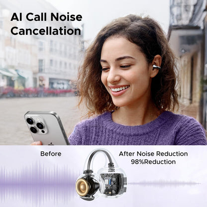 UGREEN Open Ear Wireless Headphones Bluetooth 5.4 30 Hours