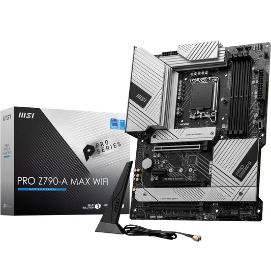 MSI PRO Z790-A MAX WiFi Motherboard With DDR5 Optimization