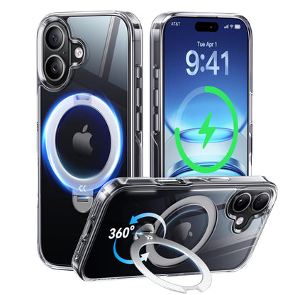 Casekoo Cosmic Orange iPhone 17 Pro Max Case With Stand