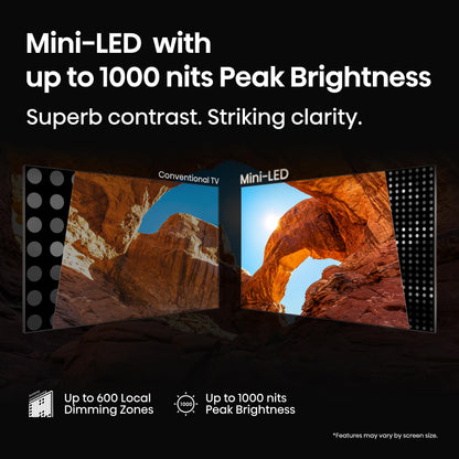 Hisense 55 Inch Mini LED 4K Smart TV for Ultimate Sports Viewing
